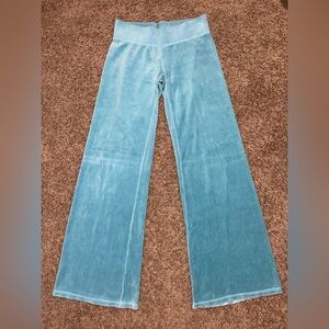 Vintage Juicy Couture Light Blue Velour Pants